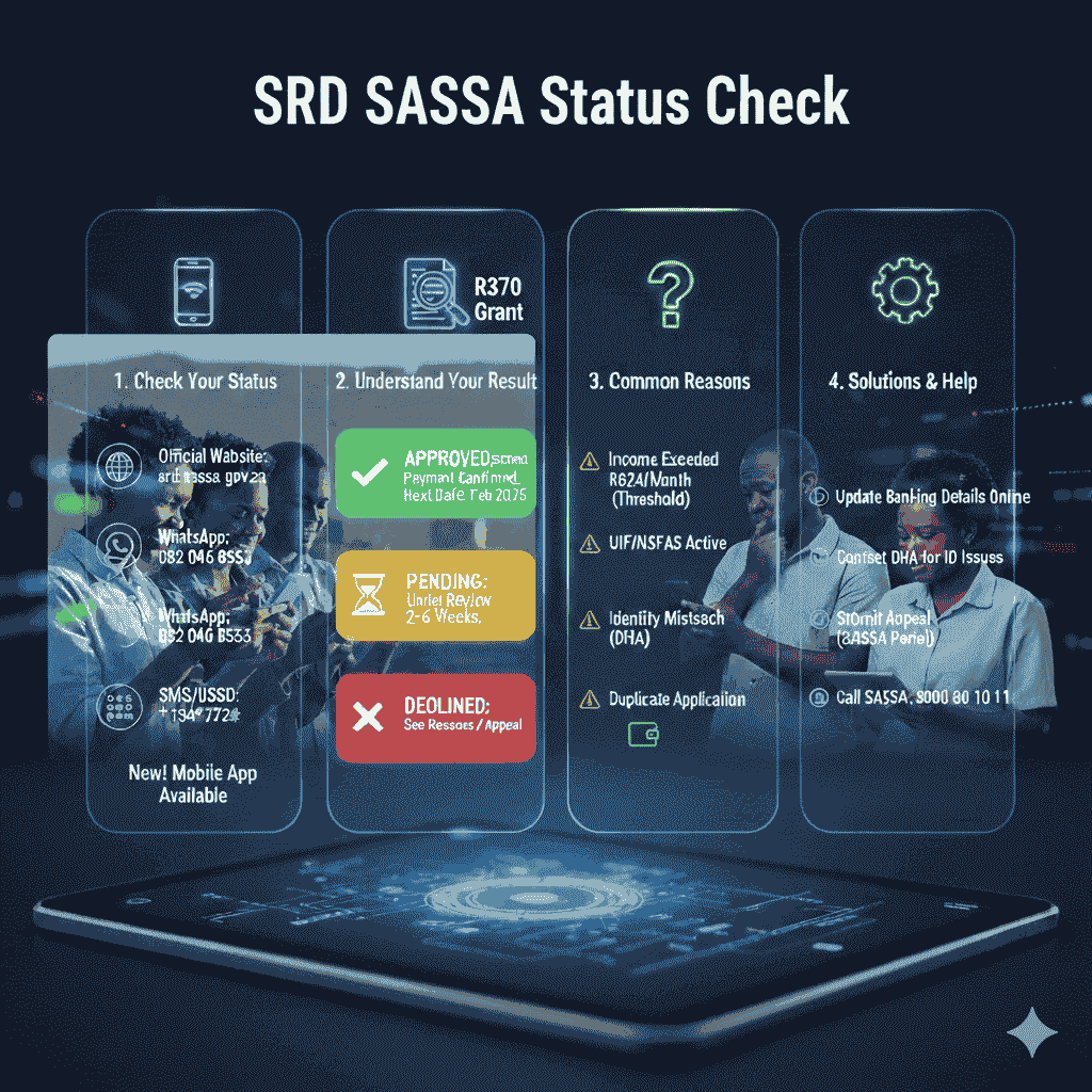 SRD SASSA Status Check